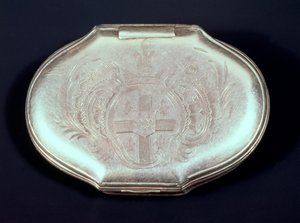 Snuifdoos met een wapen, ca. 1820